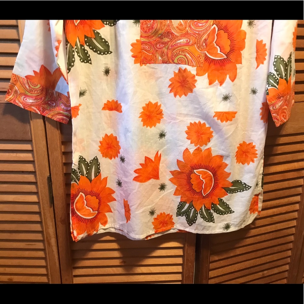 Blue Plate Colorful BOHO Tunic - Picture 7 of 8